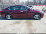 2014 Honda Accord Ex-l Maroon vin: 1HGCR2F86EA190529