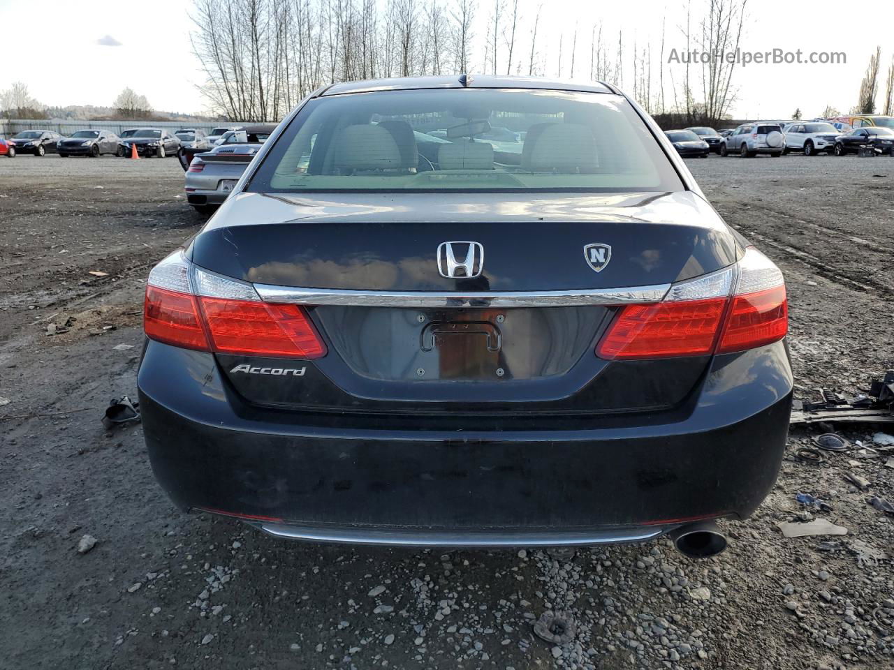 2014 Honda Accord Exl Black vin: 1HGCR2F86EA193642