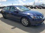 2014 Honda Accord Exl Blue vin: 1HGCR2F86EA228180