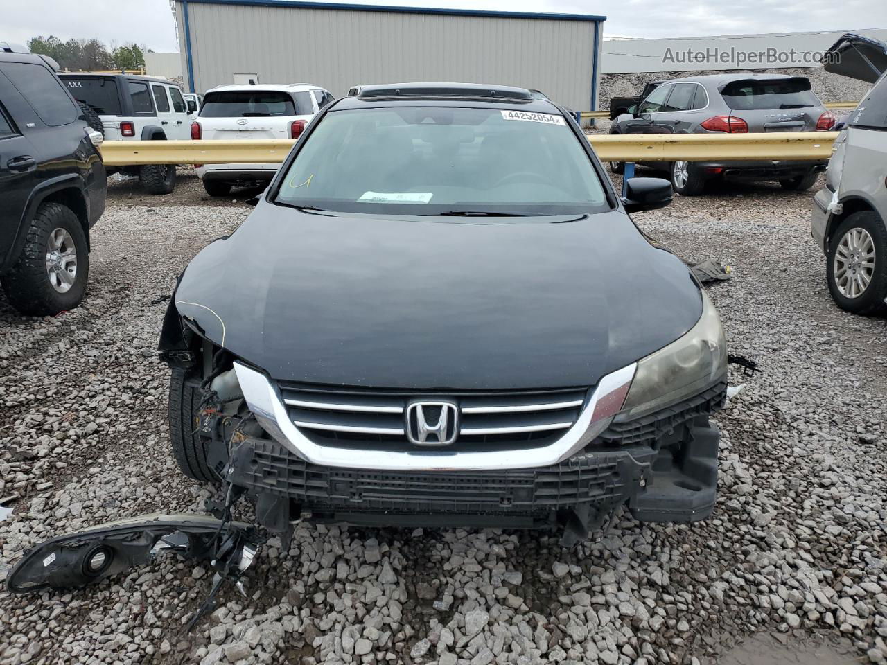 2014 Honda Accord Exl Black vin: 1HGCR2F86EA264015