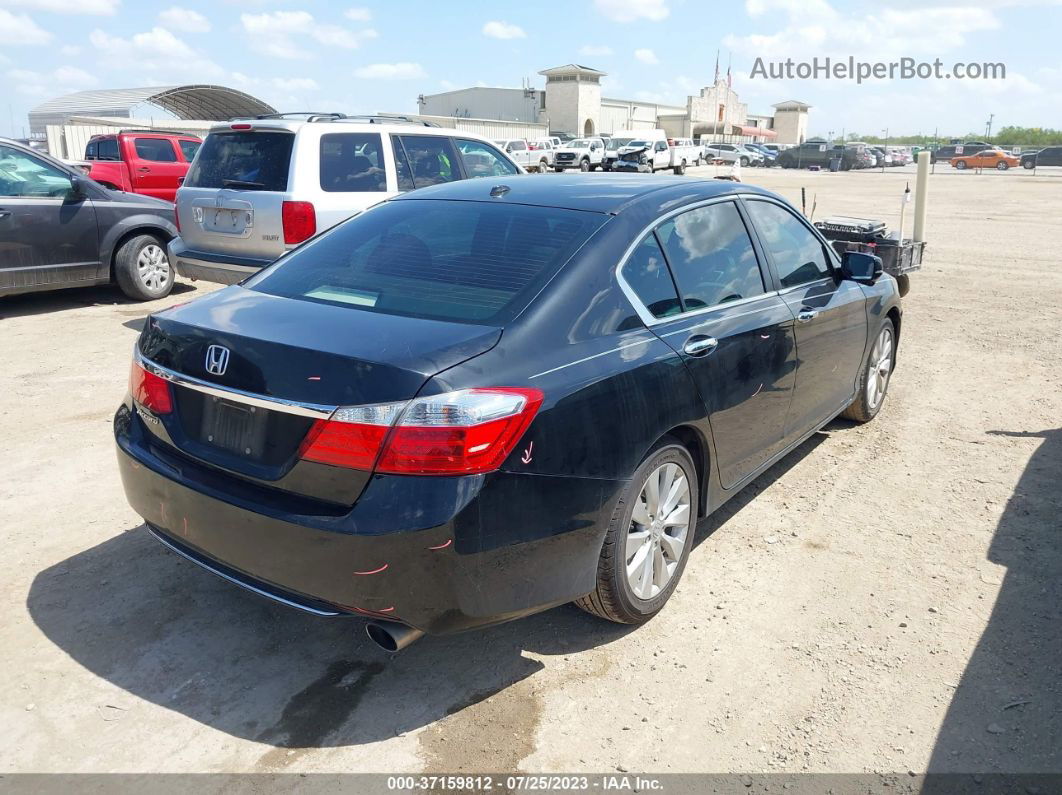 2015 Honda Accord Sedan Ex-l Black vin: 1HGCR2F86FA010838