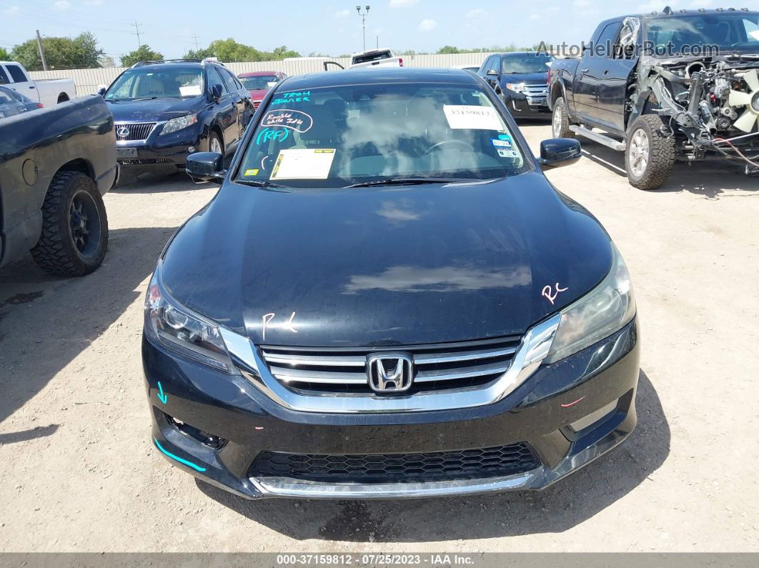 2015 Honda Accord Sedan Ex-l Black vin: 1HGCR2F86FA010838