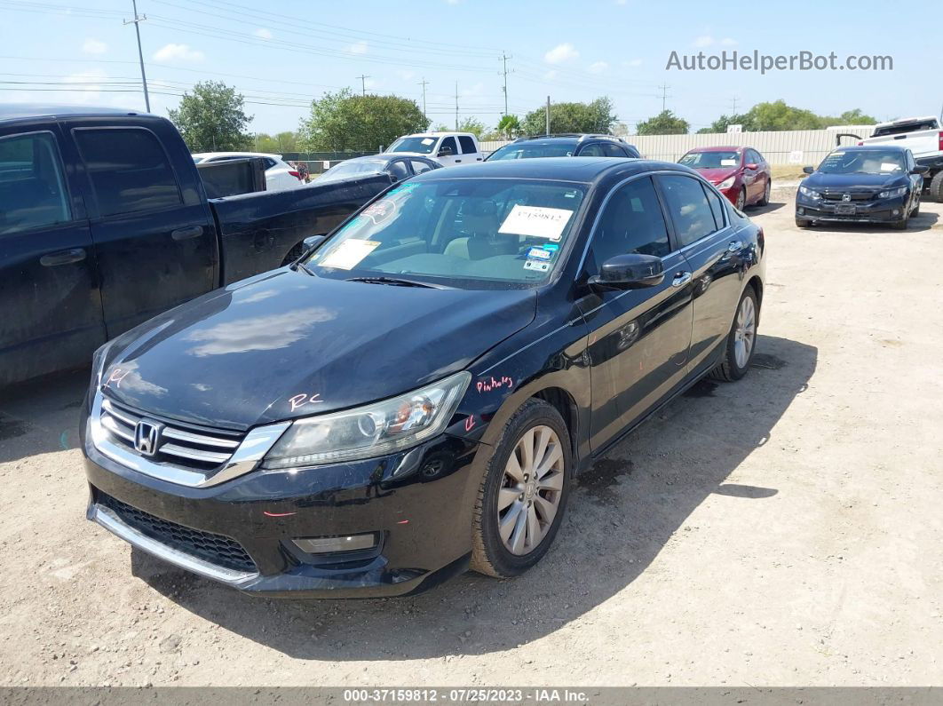 2015 Honda Accord Sedan Ex-l Black vin: 1HGCR2F86FA010838