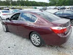 2015 Honda Accord Exl Maroon vin: 1HGCR2F86FA051874