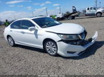 2015 Honda Accord Ex-l White vin: 1HGCR2F86FA131739