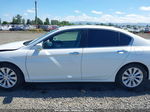 2015 Honda Accord Ex-l White vin: 1HGCR2F86FA131739