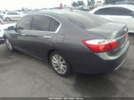 2015 Honda Accord Sedan Ex-l Gray vin: 1HGCR2F86FA136942