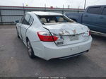 2015 Honda Accord Ex-l White vin: 1HGCR2F86FA155572