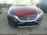 2015 Honda Accord Sedan Ex-l Burgundy vin: 1HGCR2F86FA230898