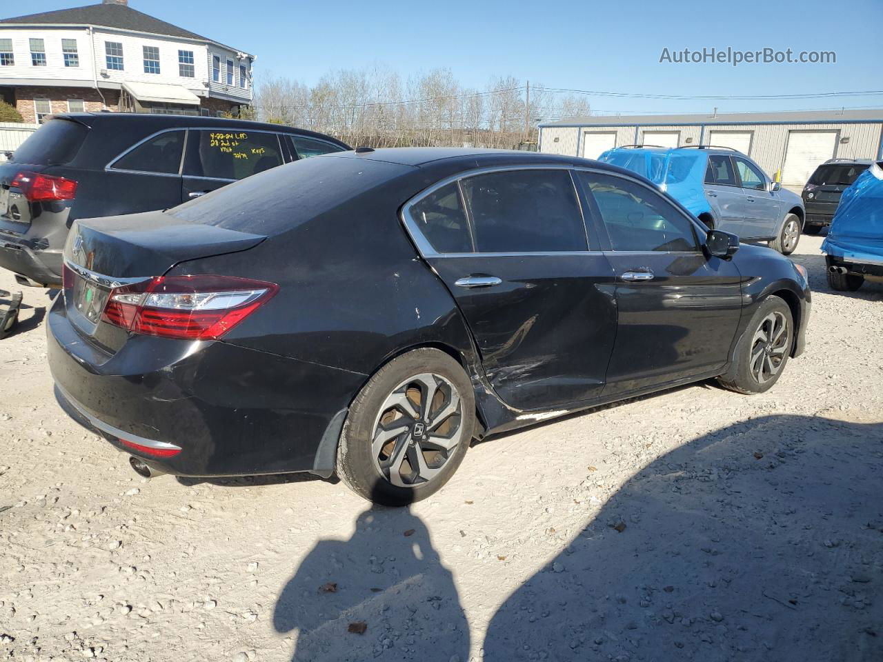 2017 Honda Accord Exl Black vin: 1HGCR2F86HA008963