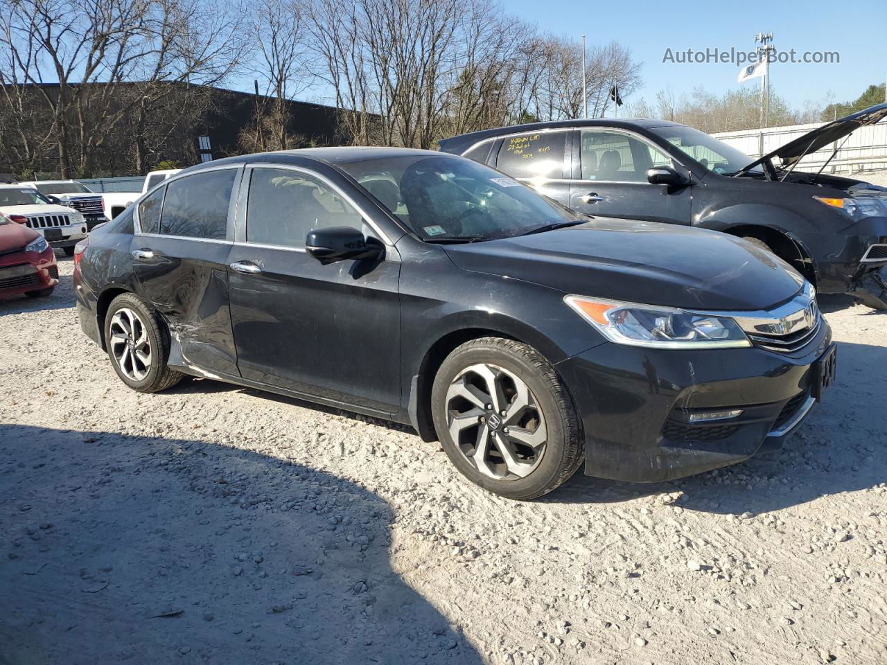 2017 Honda Accord Exl Black vin: 1HGCR2F86HA008963