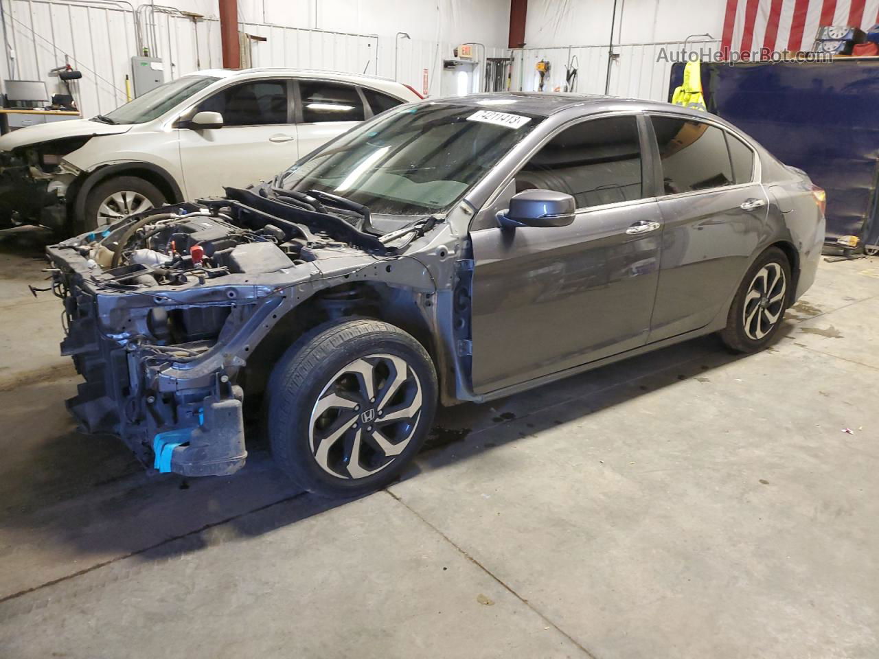 2017 Honda Accord Exl Charcoal vin: 1HGCR2F86HA164548