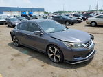 2014 Honda Accord Exl Gray vin: 1HGCR2F87EA015318