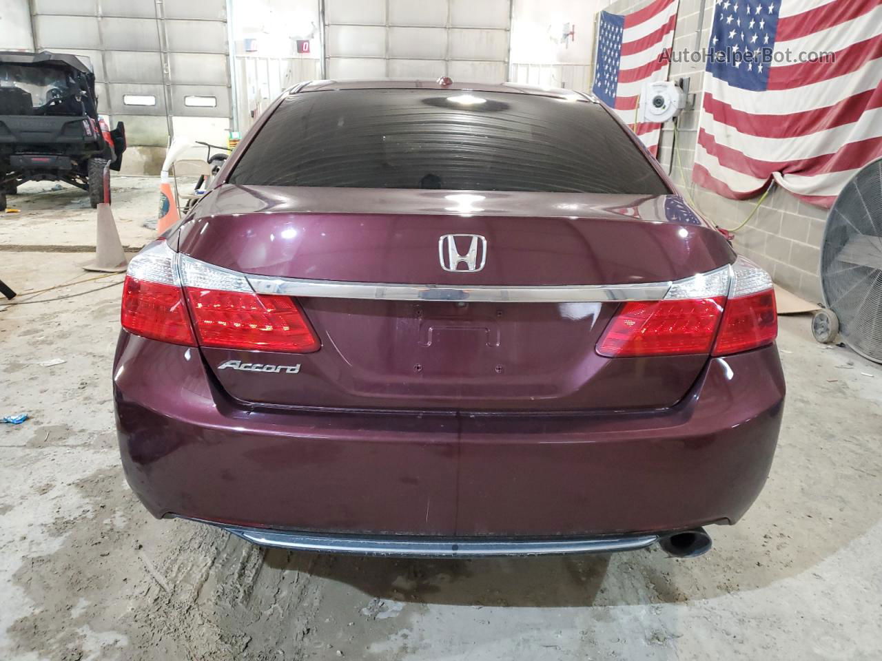 2014 Honda Accord Exl Красный vin: 1HGCR2F87EA092822