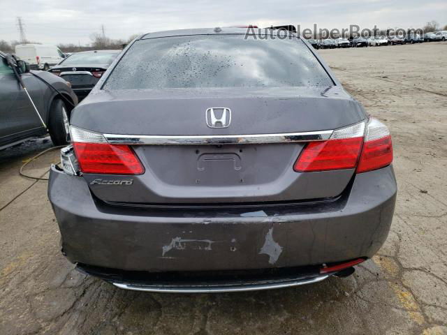 2014 Honda Accord Exl Серый vin: 1HGCR2F87EA113359