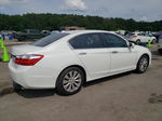 2014 Honda Accord Exl White vin: 1HGCR2F87EA117556