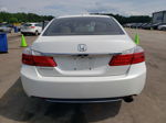 2014 Honda Accord Exl White vin: 1HGCR2F87EA117556