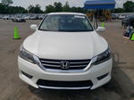 2014 Honda Accord Exl White vin: 1HGCR2F87EA117556