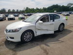 2014 Honda Accord Exl White vin: 1HGCR2F87EA117556