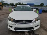 2014 Honda Accord Exl White vin: 1HGCR2F87EA159662