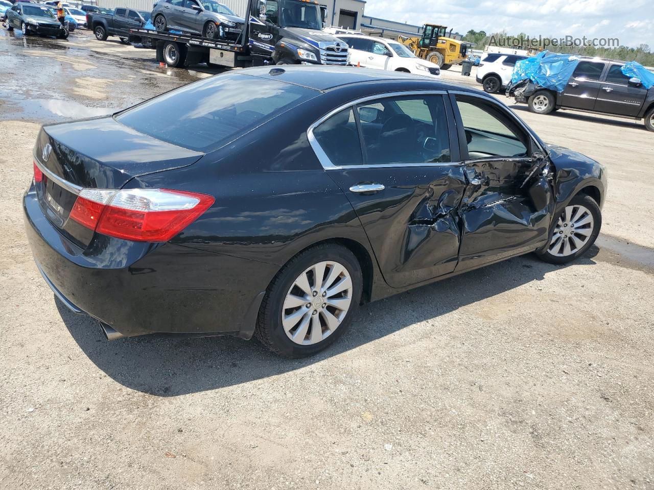 2014 Honda Accord Exl Black vin: 1HGCR2F87EA172198