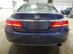 2014 Honda Accord Exl Blue vin: 1HGCR2F87EA188353