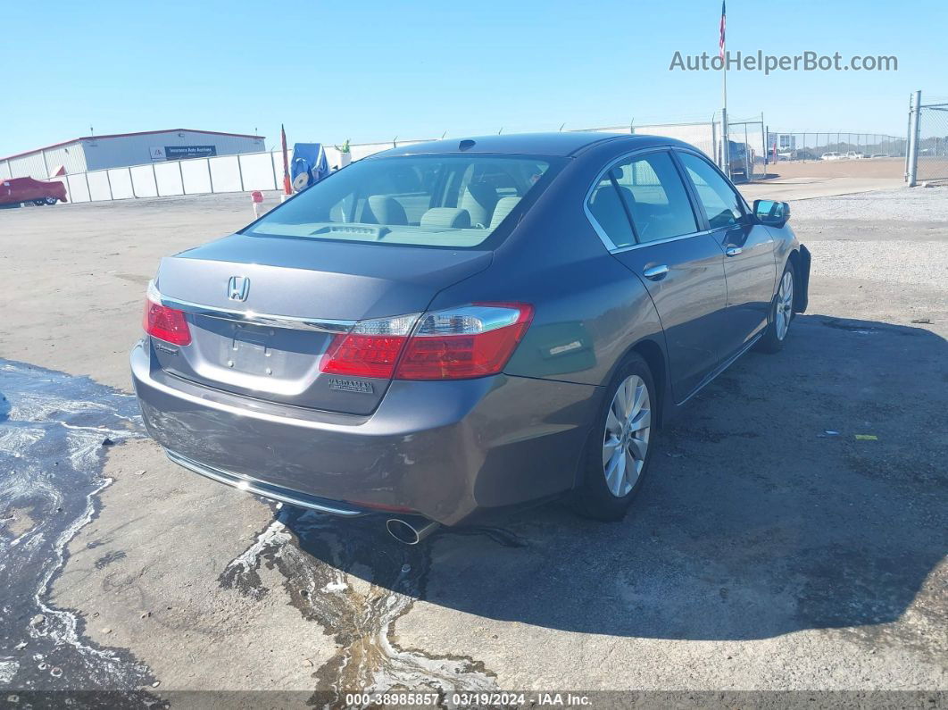 2014 Honda Accord Ex-l Silver vin: 1HGCR2F87EA224154