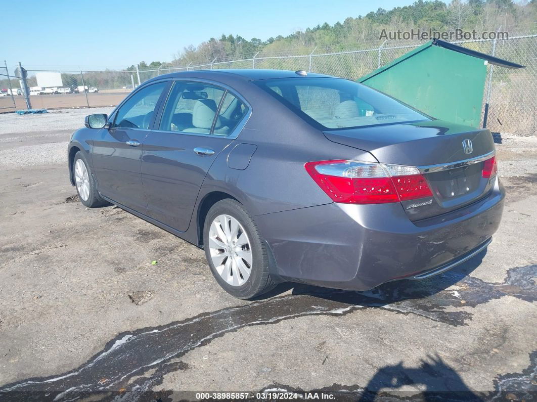 2014 Honda Accord Ex-l Silver vin: 1HGCR2F87EA224154