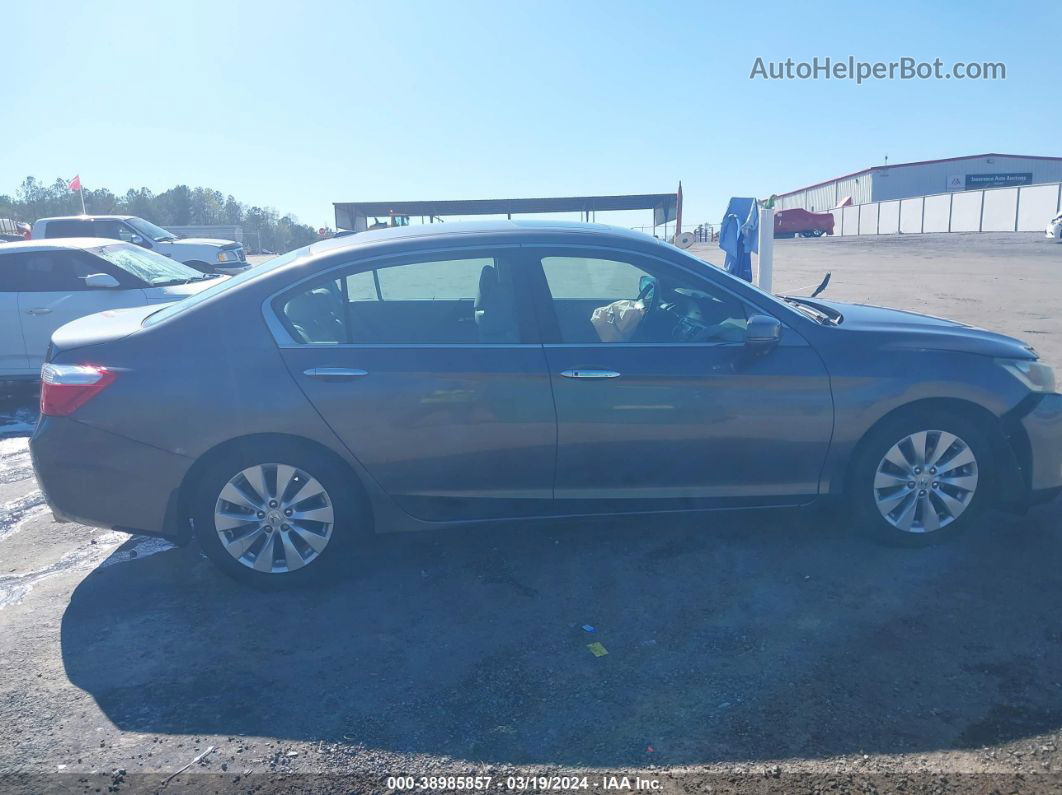 2014 Honda Accord Ex-l Silver vin: 1HGCR2F87EA224154