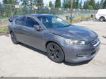 2014 Honda Accord Ex-l Blue vin: 1HGCR2F87EA226308