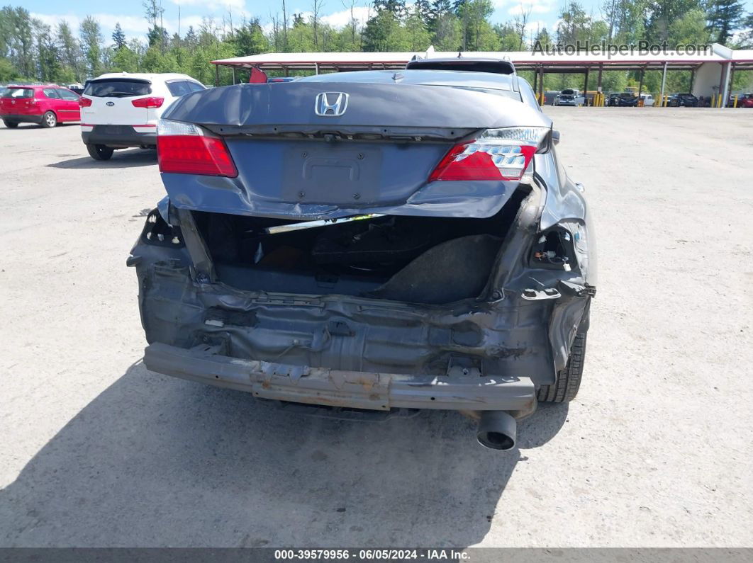 2014 Honda Accord Ex-l Blue vin: 1HGCR2F87EA226308