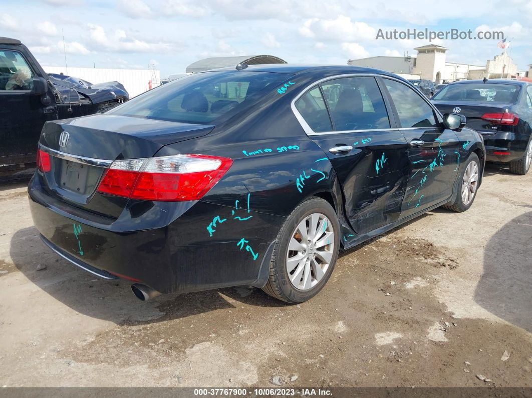 2015 Honda Accord Sedan Ex-l Black vin: 1HGCR2F87FA060115