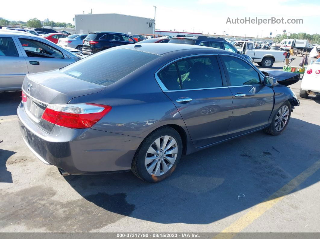 2015 Honda Accord Sedan Ex-l Gray vin: 1HGCR2F87FA071034