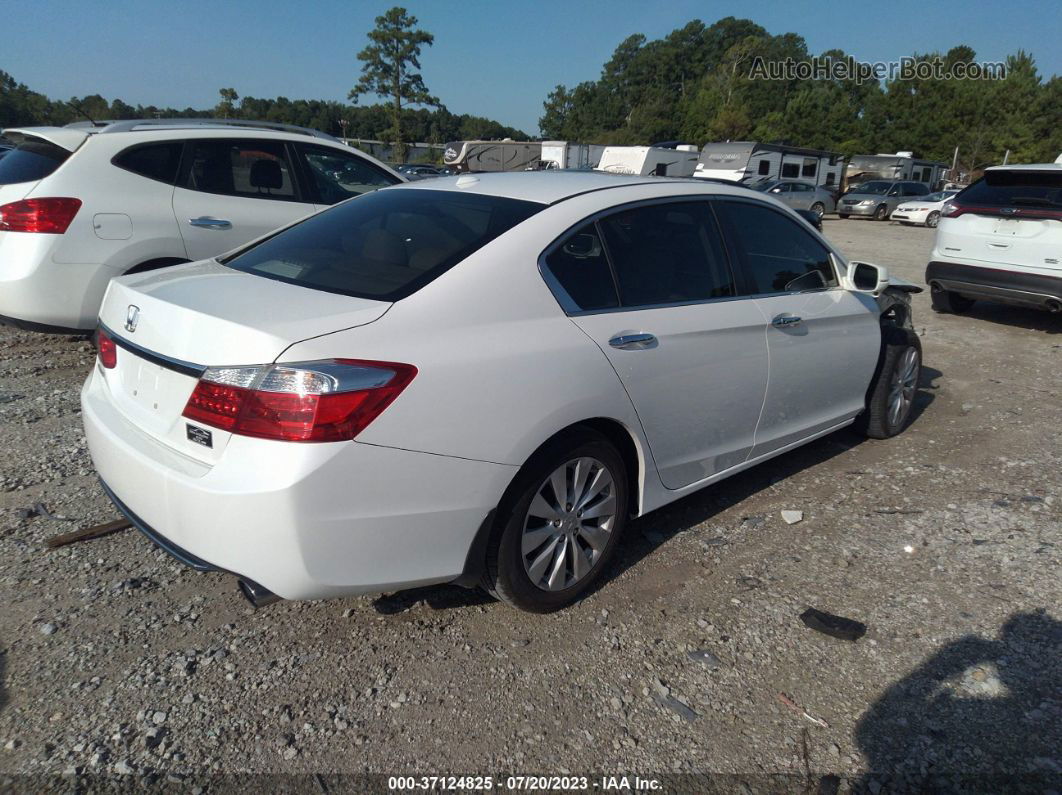 2015 Honda Accord Sedan Ex-l Белый vin: 1HGCR2F87FA111516