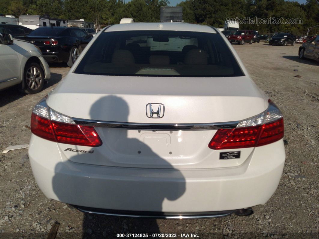 2015 Honda Accord Sedan Ex-l Белый vin: 1HGCR2F87FA111516