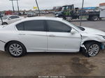 2015 Honda Accord Ex-l White vin: 1HGCR2F87FA141986