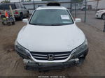 2015 Honda Accord Ex-l White vin: 1HGCR2F87FA141986