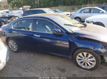 2015 Honda Accord Ex-l Blue vin: 1HGCR2F87FA224057