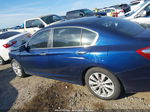 2015 Honda Accord Ex-l Blue vin: 1HGCR2F87FA224057