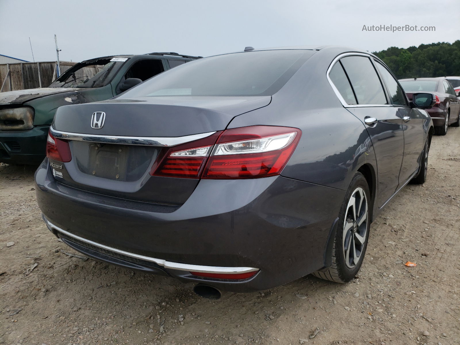 2017 Honda Accord Exl Charcoal vin: 1HGCR2F87HA168723