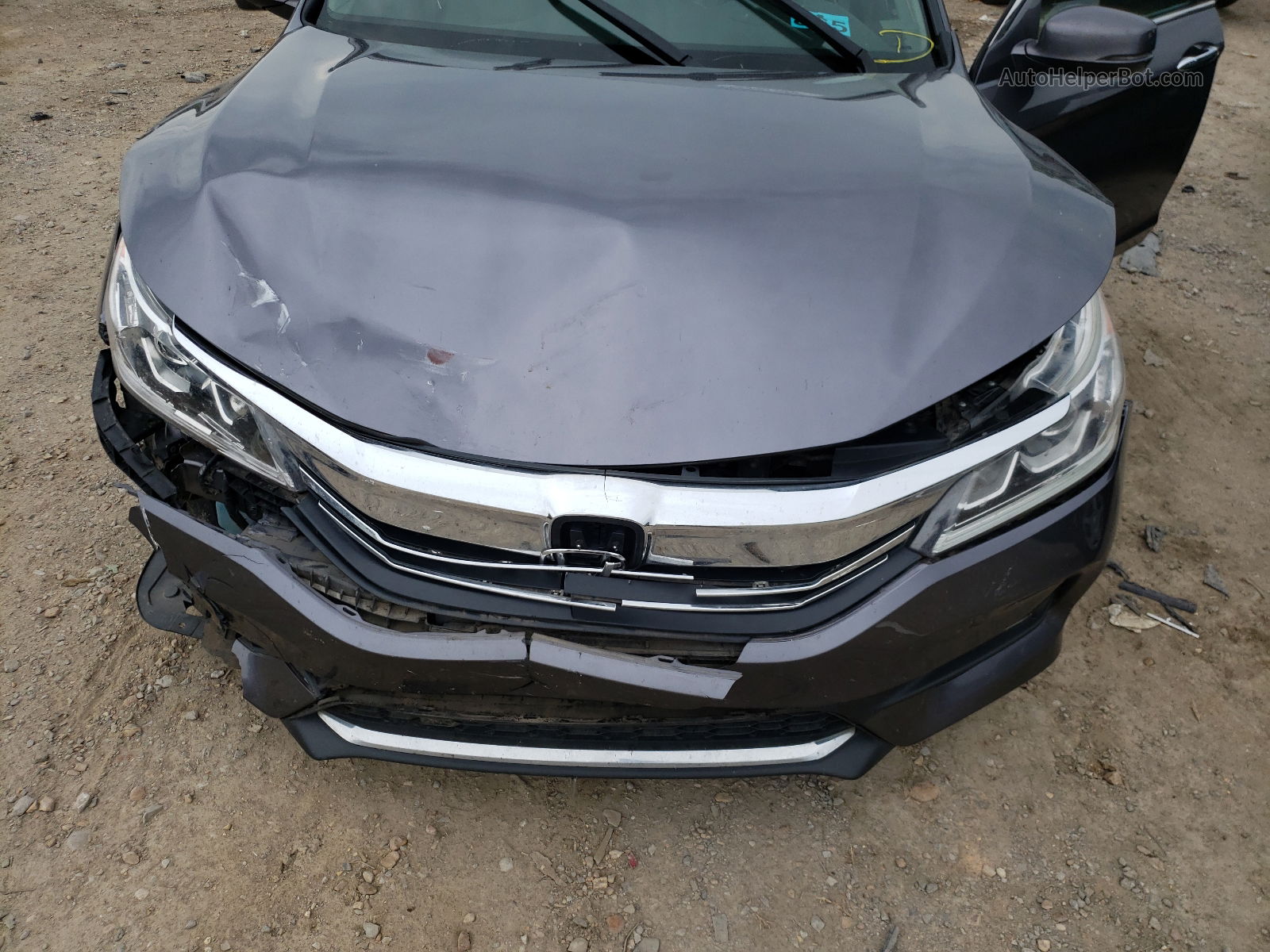 2017 Honda Accord Exl Charcoal vin: 1HGCR2F87HA168723