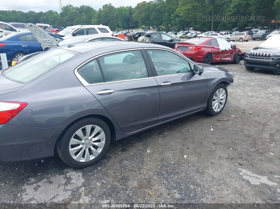 2014 Honda Accord Ex-l Серый vin: 1HGCR2F88EA072224