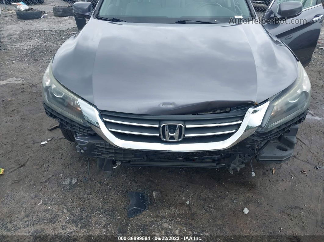 2014 Honda Accord Ex-l Серый vin: 1HGCR2F88EA072224