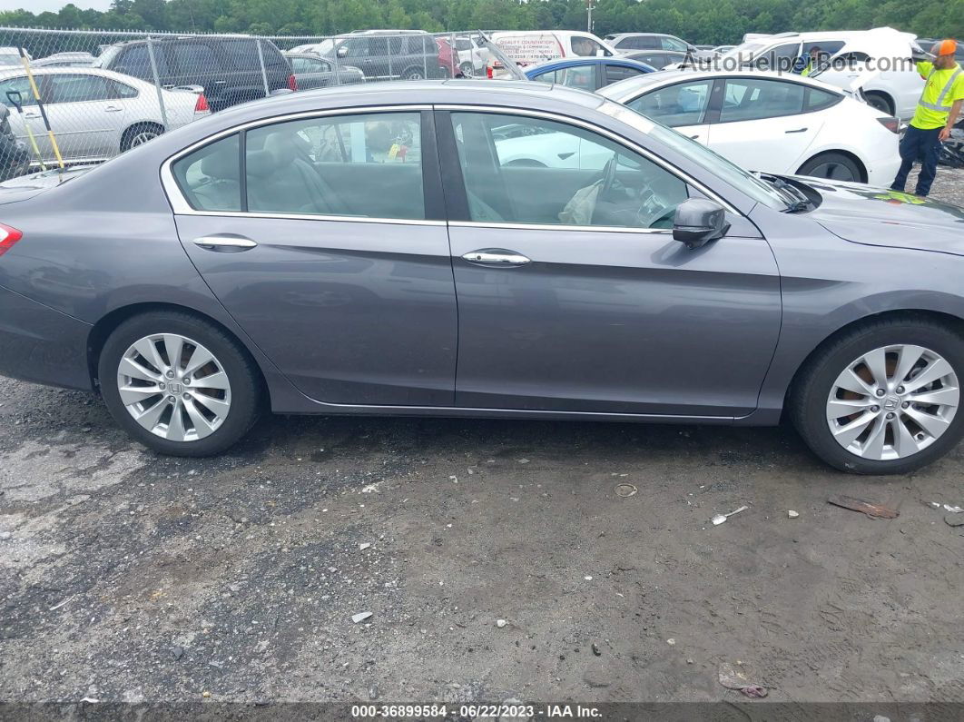 2014 Honda Accord Ex-l Серый vin: 1HGCR2F88EA072224