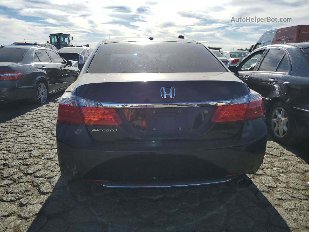 2014 Honda Accord Exl Черный vin: 1HGCR2F88EA099889