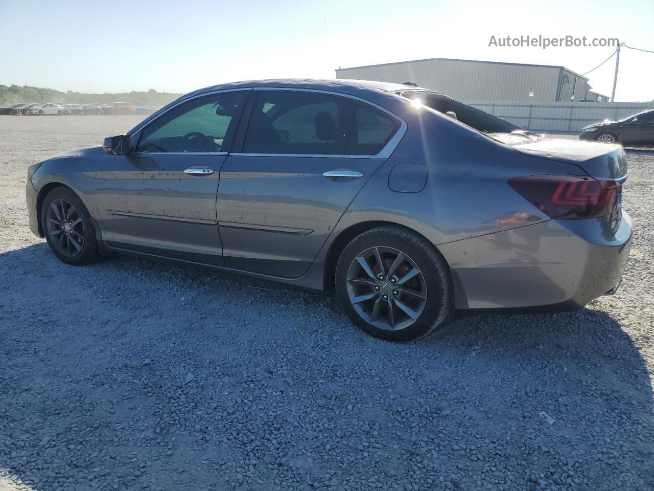 2014 Honda Accord Exl Gray vin: 1HGCR2F88EA123561