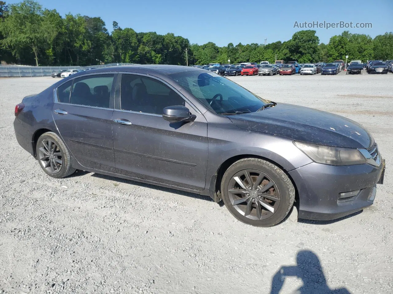 2014 Honda Accord Exl Gray vin: 1HGCR2F88EA123561