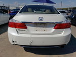 2014 Honda Accord Exl White vin: 1HGCR2F88EA154731