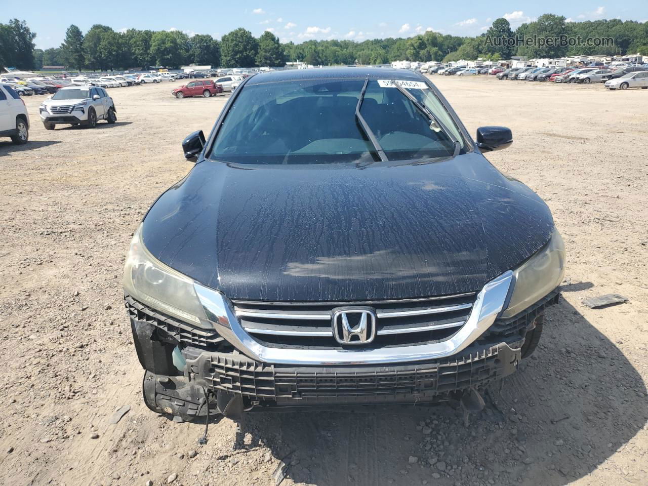 2014 Honda Accord Exl Черный vin: 1HGCR2F88EA192122