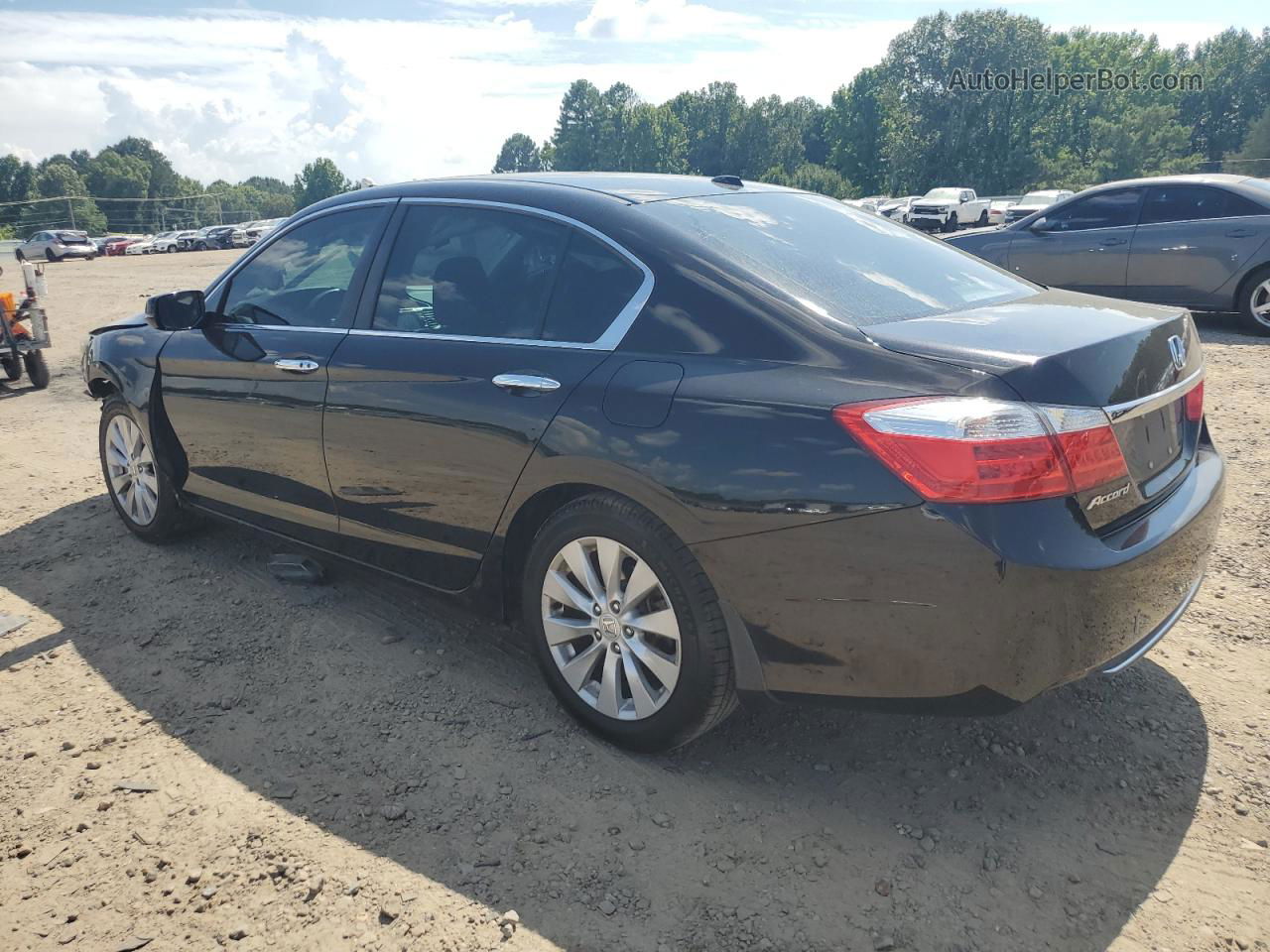 2014 Honda Accord Exl Black vin: 1HGCR2F88EA192122